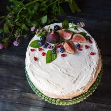 To satisfy their customers' hearts. Naked Cake A Beautifully Decorated Rustic Cake With Fruits And Flowers