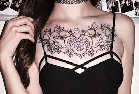 The chest is where the heart lies and having a tattoo on that area is something special. 1001 Ideas For Beautiful Chest Tattoos For Women