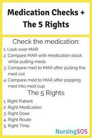 Medication Checks Medication Checks The Five Rights Of Medication Administration You Mus Online Nursing Schools Nursing School Survival Nursing Student Tips