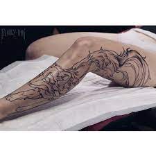 Familyinktattoo Fox Tattoo Leg Tattoos Wildlife Tattoo