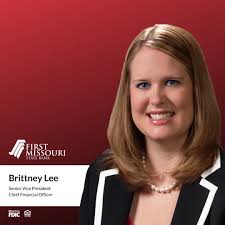 We are proud to announce the promotion of Brittney McDowell Lee to senior  vice president. She started her career with us when the bank opened in 2002  as a personal banker and