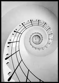 White Stairs Poster White Stairs Black And White Posters White Wall Art