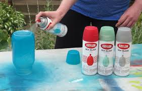 Beach colors are versatile—they can be inspired by the hues of the sand, sea, sun, or sky. Krylon Sea Glass Spray Paint Valu Home Centers For The Do It Yourselfer In You