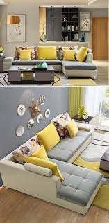 L Shape Corner White Grey Sofa Couch Corner Sofa Living Room Small Spaces Corner Sofa Living Room Layout Corner Sofa Living Room
