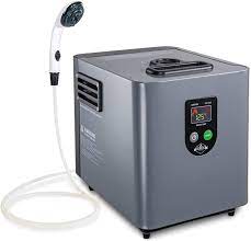 Wonder what are the best outdoor tankless water heaters? Amazon Com Hike Crew Portable Propane Water Heater Shower Pump Compact Outdoor Cleaning Showering System W Lcd Auto Safety Shutoff For Instant Hot Water While Camping Hiking Carry