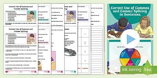 Maybe you would like to learn more about one of these? Correct Use Of Commas And Comma Splicing Resource Pack