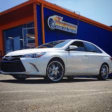 If you are looking for the best toyota camry tires that can be driven anywhere, the 2015 consumer reports guide points to the michelin defender. Rimtyme Custom Wheels Tires 2015 Toyota Camry Sitting On 20 Bby 956 Wheels