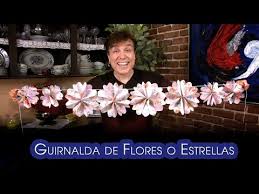 Guirnalda De Flores O Estrellas Origami Facilisimos Youtube