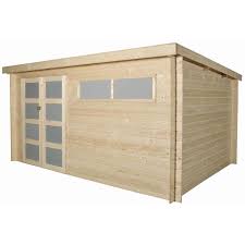Chalet En Bois 13 28 M Moderne Avec Gouttiere 3403 G300