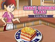 Jouer Gratuitement A Ecole De Cuisine Sara Lasagnes