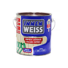 Poate fi diluat cu apa. Vopsea Pe Baza De Apa Pentru Lemn Si Metal Innenweiss Cu Uscare Expres Interior Exterior Crem 2 4 L Emag Ro