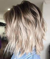 Ash Blonde Balayage Bob With Root Fade Hair Styles Short Hair Balayage Short Ombre Hair