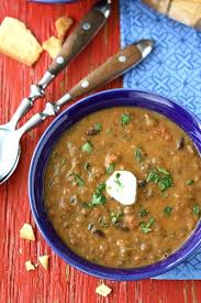 Black Bean And Lentil Soup Hearty Lentil Black Bean Soup With Smoked Paprika Recipe Paprika Recipes Food Recipes Food