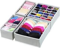 We did not find results for: Amazon Com Simple Houseware Closet Underwear Organizer Drawer Divider 4 Set Gray