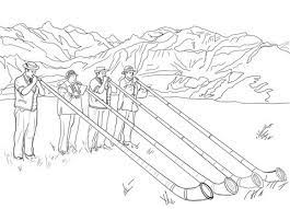 Swiss coloring pages for kids online. Swiss Alphorn Players Coloring Page Free Printable Coloring Pages Coloring Pages Alphorn Free Printable Coloring Pages