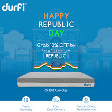 Grab 10 Discount On This Occasion Buy Now At Durfi Com By Using Coupon Code Republic Memory Foam Mattress Online Mattress Coding