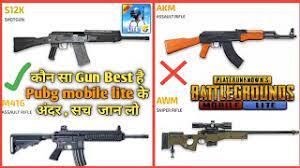 New Best Pubg Mobile Lite Gun Combinations All Gun Damage Combination In Pubg Mobile Lite Youtube