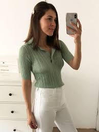 We offer fashion and quality at the best price in a more sustainable way. Zara Mint Green Top Shop Clothing Shoes Online
