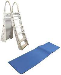 Amazon Com Pool Steps Above Ground Patio Lawn Garden Pool Ladder Pool Steps Swimming Pool Ladders