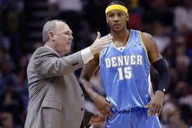After hearing some boos from the fans in the first half, carmelo. George Karl Suggests Carmelo Anthony Was Immature Because He Grew Up Without A Father Sbnation Com