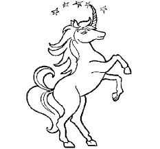 Representado como un caballo con un hermoso cuerno saliendo de su no solo podrás disponer de tu unicornio, también tendrás la opción incluso de elegir su color, si quieres que tenga una piel. Dibujo De Unicornio Para Colorear Dibujos Net