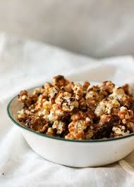 The more you eat, the more you want. Chocolate Drizzled Bacon Peanut Butter Caramel Corn No Corn Syrup Ambitious Kitchen