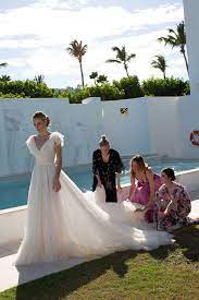 Selby Drummond Wore Couture Giambattista Valli To Her Anguilla Wedding Wedding Dresses Vogue Wedding Wedding