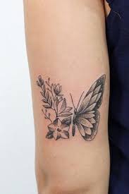 20 count (pack of 1) 4.4 out of 5 stars. Meaningful 3d Butterfly And Flower Tattoo Designs