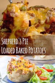 Shepherd S Pie Stuffed Baked Potatoes Cupcakes Kale Chips Video Recipe Video Baked Potato Dinner Recipes Ground Beef Recipes Easy