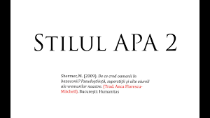 Daca, de exemplu, nivelul oxigenului scade in urma efortului, hipotalamusul comanda sistemului autonom cresterea frecventei cardiace pentru a furniza mai mult sange oxigenat. Tutorial Stiluri De Citare Apa 1 Youtube