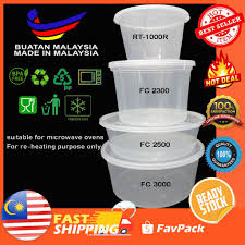 Maybe you would like to learn more about one of these? Fc 2500 Round Plastic Food Container Bekas Plastik Bulat Bekas Tapau Makanan Homemade Food Packing 30sets Pkt Shopee Malaysia
