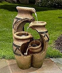 Hauteur de la fontaine 35,5 cm. Amazon Fr Fontaines Exterieures