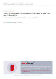 Config config ff no lag. Pdf Real Time Oil Palm Ffb Ripeness Grading System Based On Ann Knn And Svm Classifiers