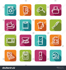 Linear Icons Of Kitchen Home Appliances Vector Illustration Ad Sponsored Kitchen Icons Linear Home Icon Linear Home Appliances