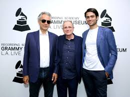 Later he met veronica berti who also served him as a manager and tied the knot to her in september 2011. Andrea Bocelli Son Matteo Bob Ezrin Talk Si Grammy Com