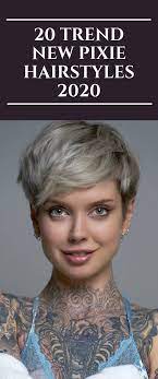 20 Trend New Pixie Hairstyles 2020 Pixiehairstyles Pixiecut Shorthair Hairstyles Pixie Hairstyles Short Hair Trends Hair Styles