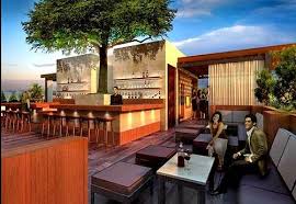 Thompson Hotel In Beverly Hills Hosts First Beer Festival Pool Bar Design Bar Lounge Outdoor Bar