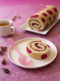 Gateau Roule Imprime Tres Girly A La Confiture De Fraise Recettes De Cuisine Odelices Recette Gateau Roule Imprime Gateau Roule Recette