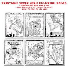Home / kids / 6 years old kids. 6 Printable Personalized Super Hero Coloring Pages Etsy In 2021 Super Hero Coloring Pages Superhero Coloring Pages Printable Personalized