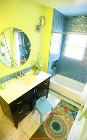 Yellow bathroom designs spring is knocking at the door and yellow is the color that adds to your lively spirit. Trendy Twist To A Timeless Color Scheme Bathrooms In Blue And Yellow