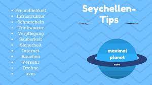 Dort gibt es immer verschiedene sachen. Seychellen Reisetipps Von A Bis Z Der Maximale Blog