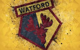 They wanted their new logo to represent 'hornets' this logo depicts a hornet going towards the goal. Watford Fc Logo Geometric Art English Football Club Creative Emblem Yellow Abstract Background Hd Wallpaper Peakpx