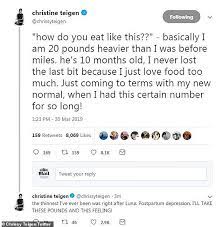 County chrissy as a fan of reality tv. Love Island Viewer Chrissy Teigen Asks For British Slang Translations Daily Mail Online