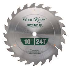 Woodriver Heavy Duty Rip Saw Blade 10 24t In 2020 Saw Blade Blade Table Saw Blades