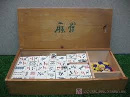 Juego de mesa damas chinas madera chh 6 jugadores cf. Domino Chino Mah Jongg Vendido En Venta Directa 19859396