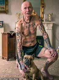 No matter if you are in 60s or 70s, you can enjoy tattoos like your younger counterparts. Over 65s Flash Their Tattoos To Show They Re Not Just For Young People Daily Mail Online
