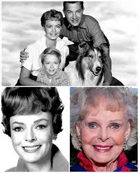 Lassie, June Lockhart, and Jon Provost.