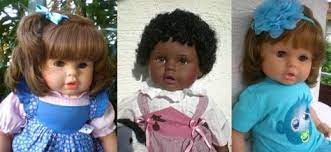 es sind 3 grosse zapf puppen zum auswahl alle sind 62 cm gross aus 80 90 er jahren sie haben braune schlafaugen und braune bzw zapf puppen puppen babykleidung