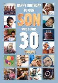 Funny 30th birthday card for husband, wife, boyfriend, girlfriend, best friend or sister or brother turning 30! Son 30th Birthday Cards Moonpig