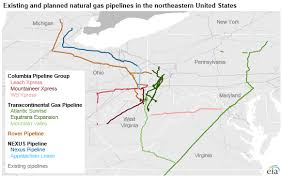 northeast region slated for record natural gas pipeline